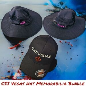 CSI Vegas Hat Memorabilia Bundle